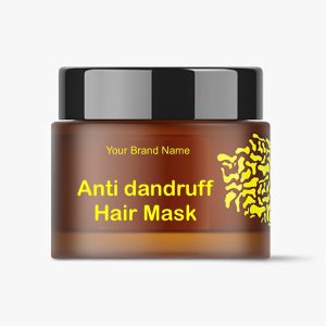 Anti dandruff hair mask